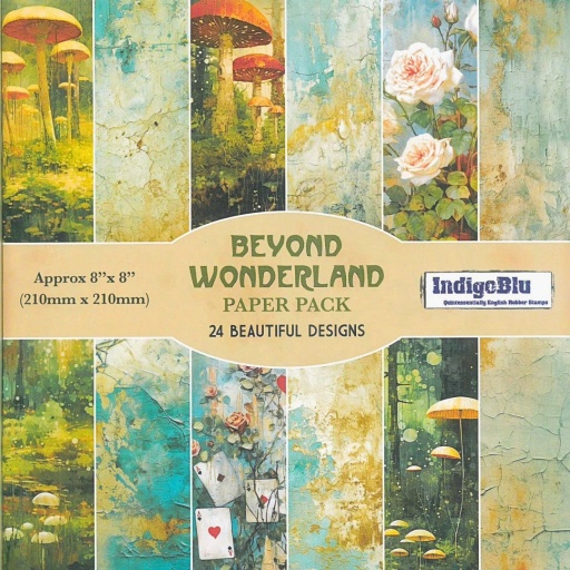 8'' x 8'' Beyond Wonderland Paper Book - Glossy